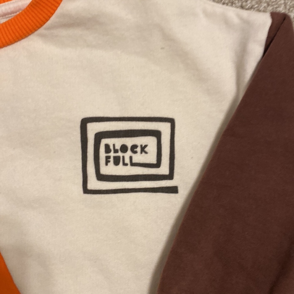 Zara Color Block Sweatshirt - Picture 2 of 4